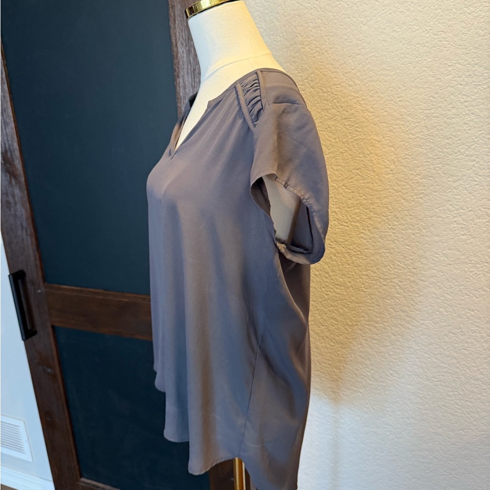 Pleione Charcoal Blouse - Picture 2 of 5